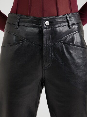 VILA ROUGE EDIT Regular Hose 'VILALA' in Schwarz