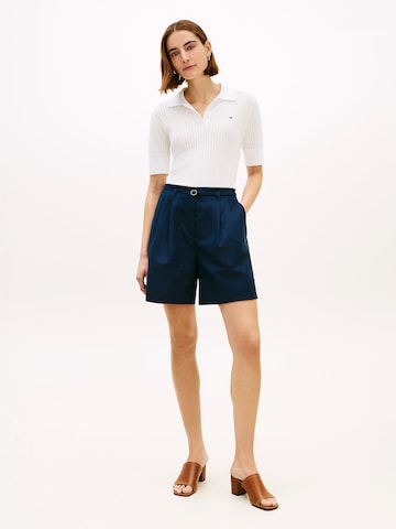 TOMMY HILFIGER Pullover in Weiß