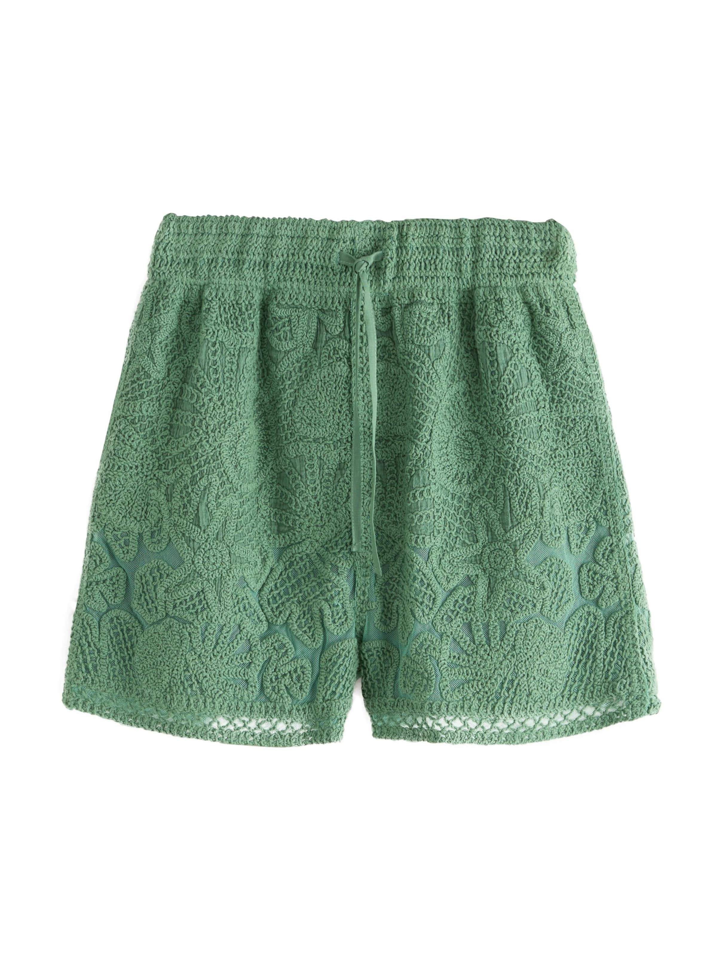 Next Regular Broek in Groen: voorkant