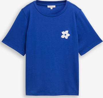 TOM TAILOR Shirt in Blue: front