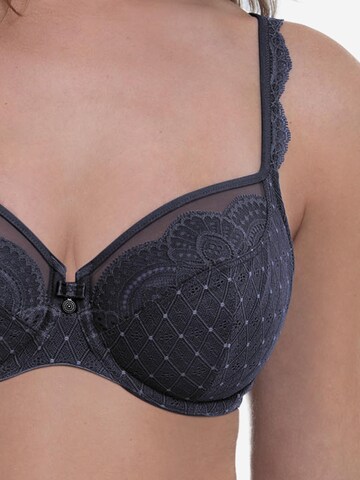 ROSA FAIA Minimiser Bra 'Selma' in Blue