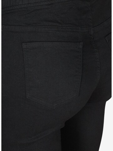 Zizzi Skinny Jeans pajkice | črna barva