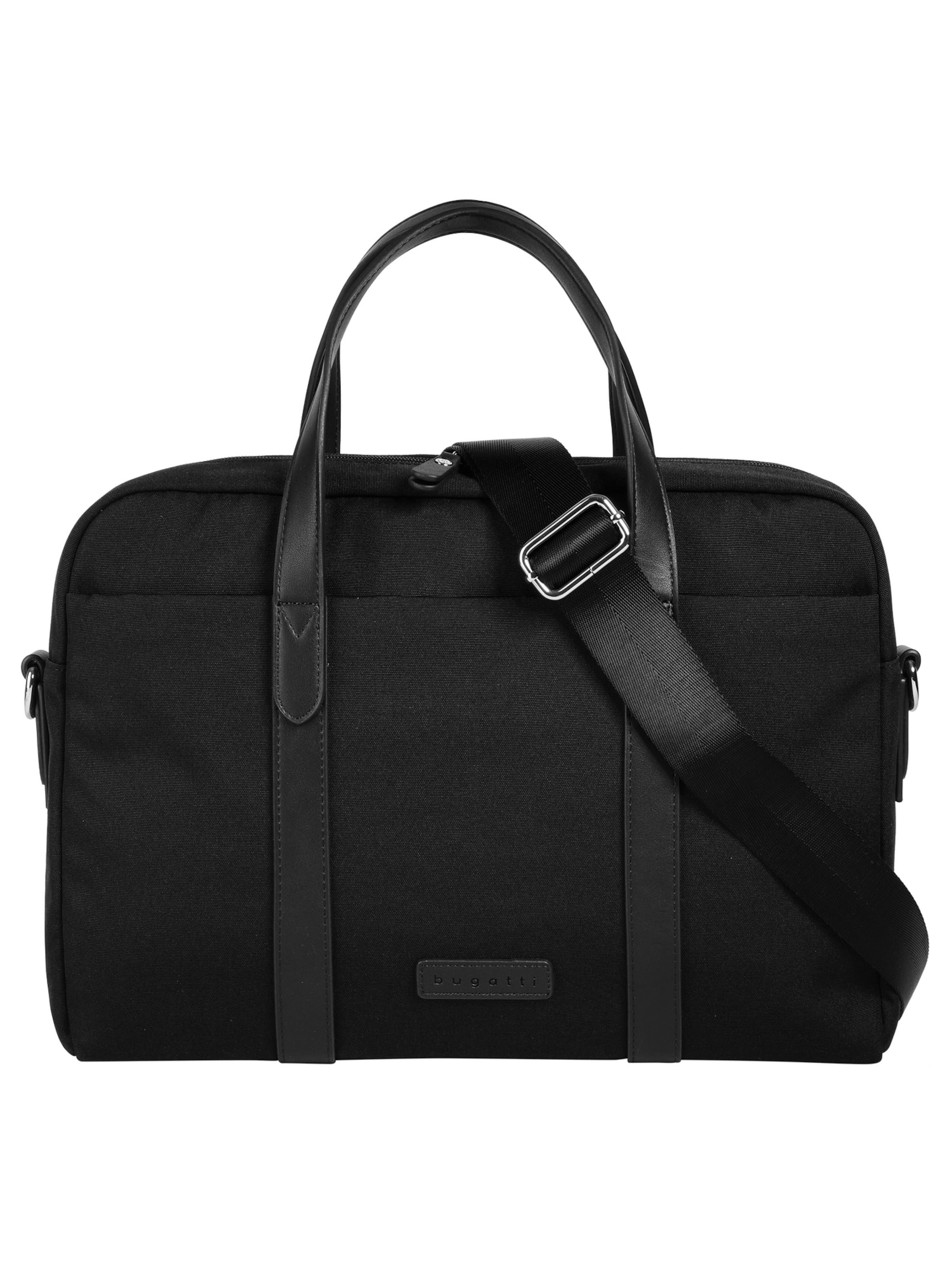 bugatti Briefcase 'MARO' in Black: front
