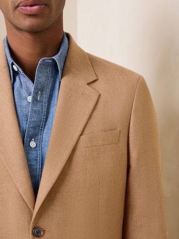 Next Regular fit Business blazer in Brown