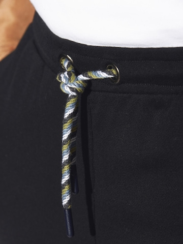 Jan Vanderstorm Tapered Broek 'Rolfstad' in Zwart