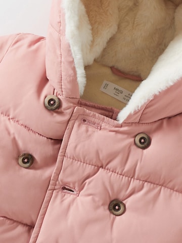 MANGO KIDS Winter Jacket 'Copo' in Pink