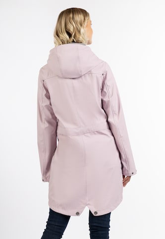 Parka mi-saison Schmuddelwedda en rose