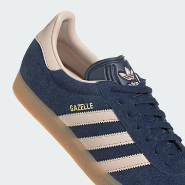 mėlyna ADIDAS ORIGINALS Sportbačiai be auliuko 'Gazelle'