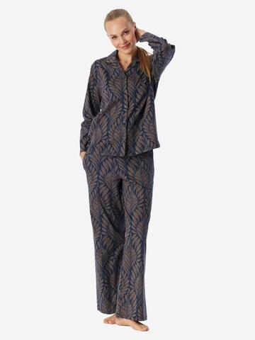 SCHIESSER Pyjama ' Interlock ' in Beige