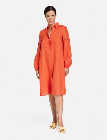 GERRY WEBER Shirt Dress in Orange