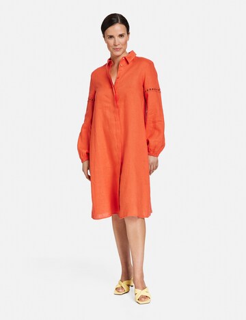 GERRY WEBER Платье-рубашка в Оранжевый