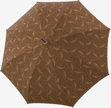 Parapluie 'Cottage' Doppler Manufaktur en marron : devant