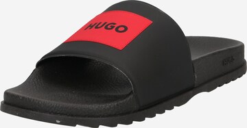 HUGO - Sapato aberto 'Match it' em preto: frente