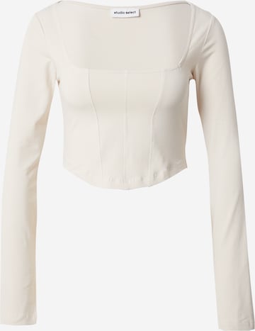 STUDIO SELECT - Camiseta 'Jessica' en beige: frente