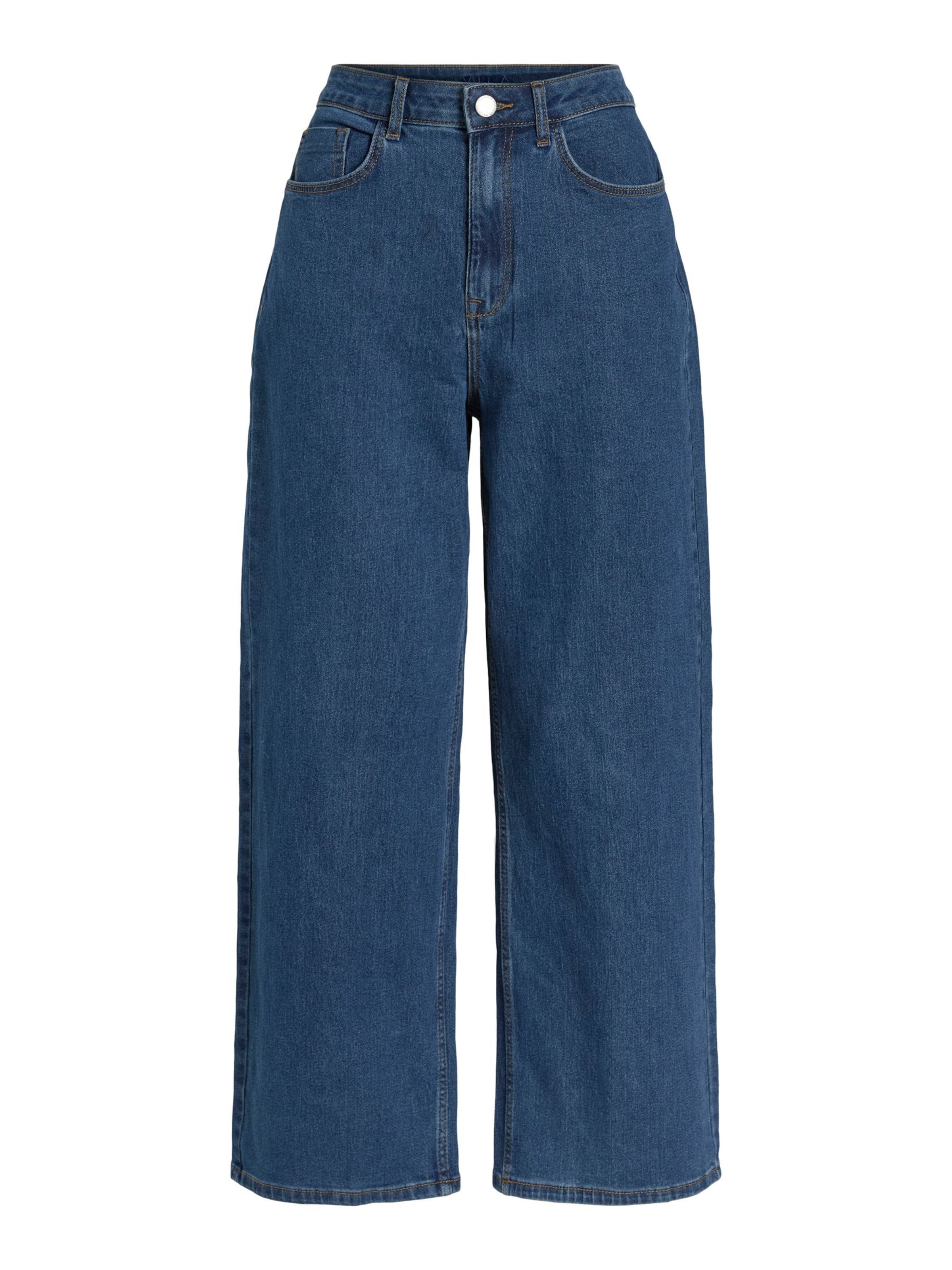 VILA Wide leg Jeans 'FREYA' in Blue: front