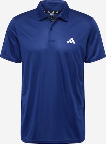 ADIDAS PERFORMANCE - Camisa funcionais em azul: frente