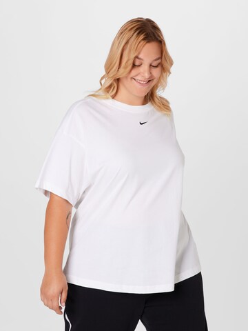 Nike Sportswear Shirt in Weiß: predná strana