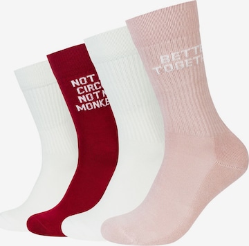 s.Oliver Socks in Pink: front