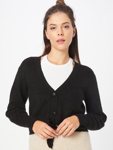 ONLY Knit Cardigan 'MONICA' in Black: front