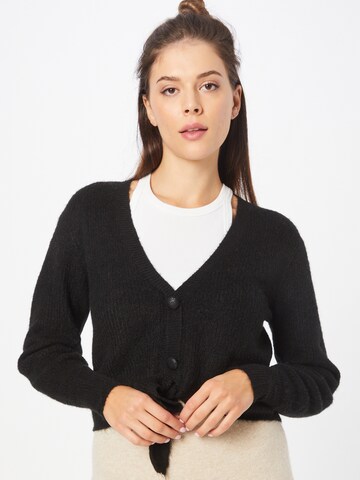 ONLY Knit cardigan 'MONICA' in Black: front