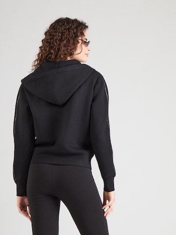 GUESS Zip-Up Hoodie in Black