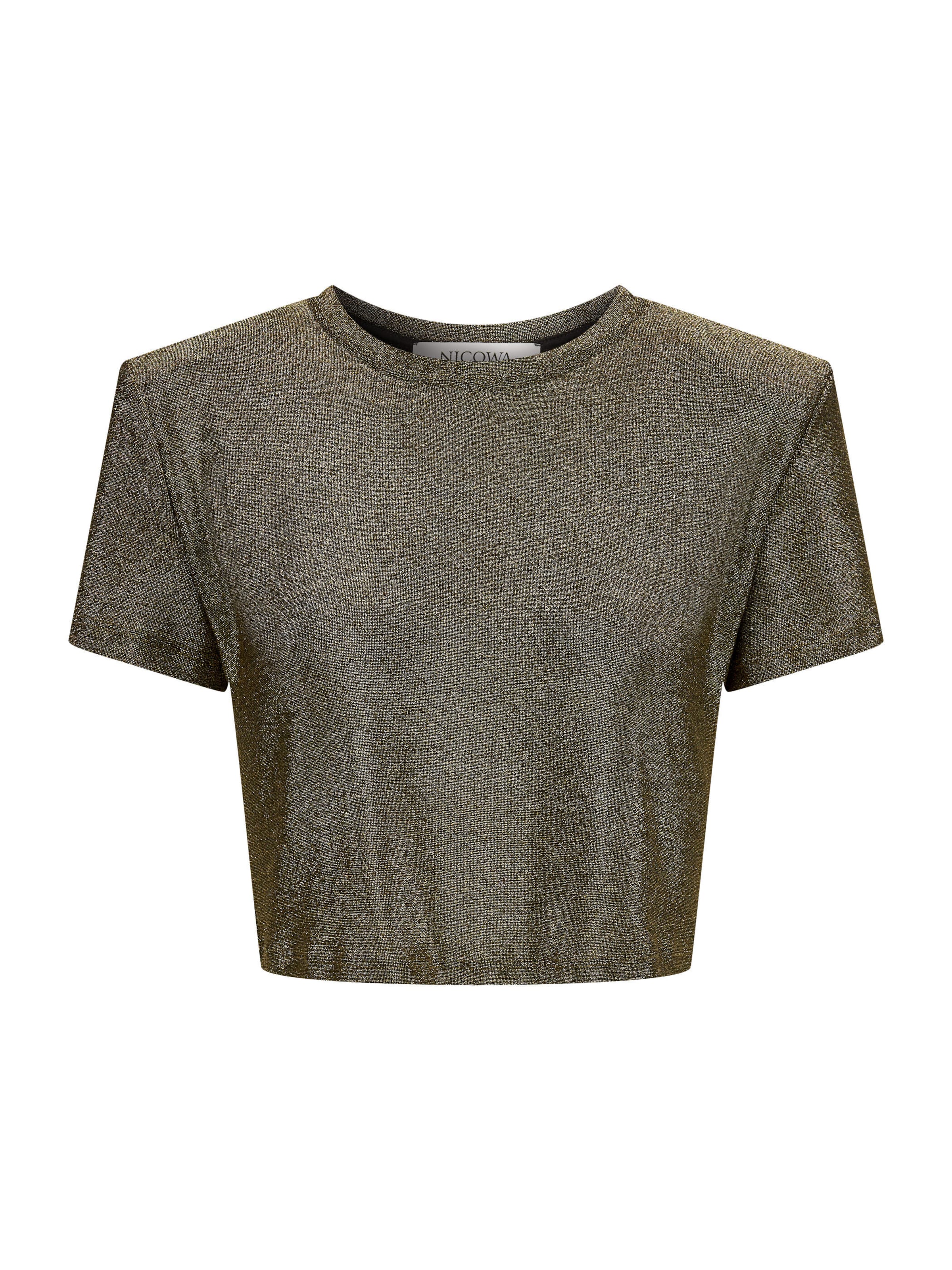 Nicowa Shirt 'CRIWIO' in Goud: voorkant