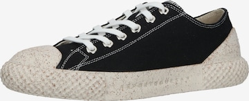 Baskets basses Asportuguesas en noir : devant
