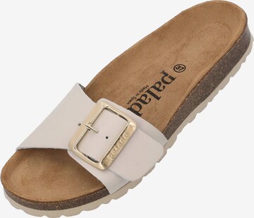 Palado Mules 'Malta' in Beige: front