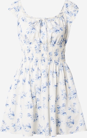 Rochie de la GAP pe albastru: față