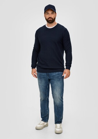 s.Oliver Men Big Sizes Pullover in Blau