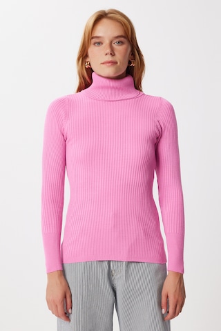 Pullover di Happiness İstanbul in rosa: frontale