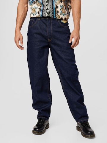 HOMEBOY - Loosefit Calças de ganga 'x-tra BAGGY Denim' em azul: frente