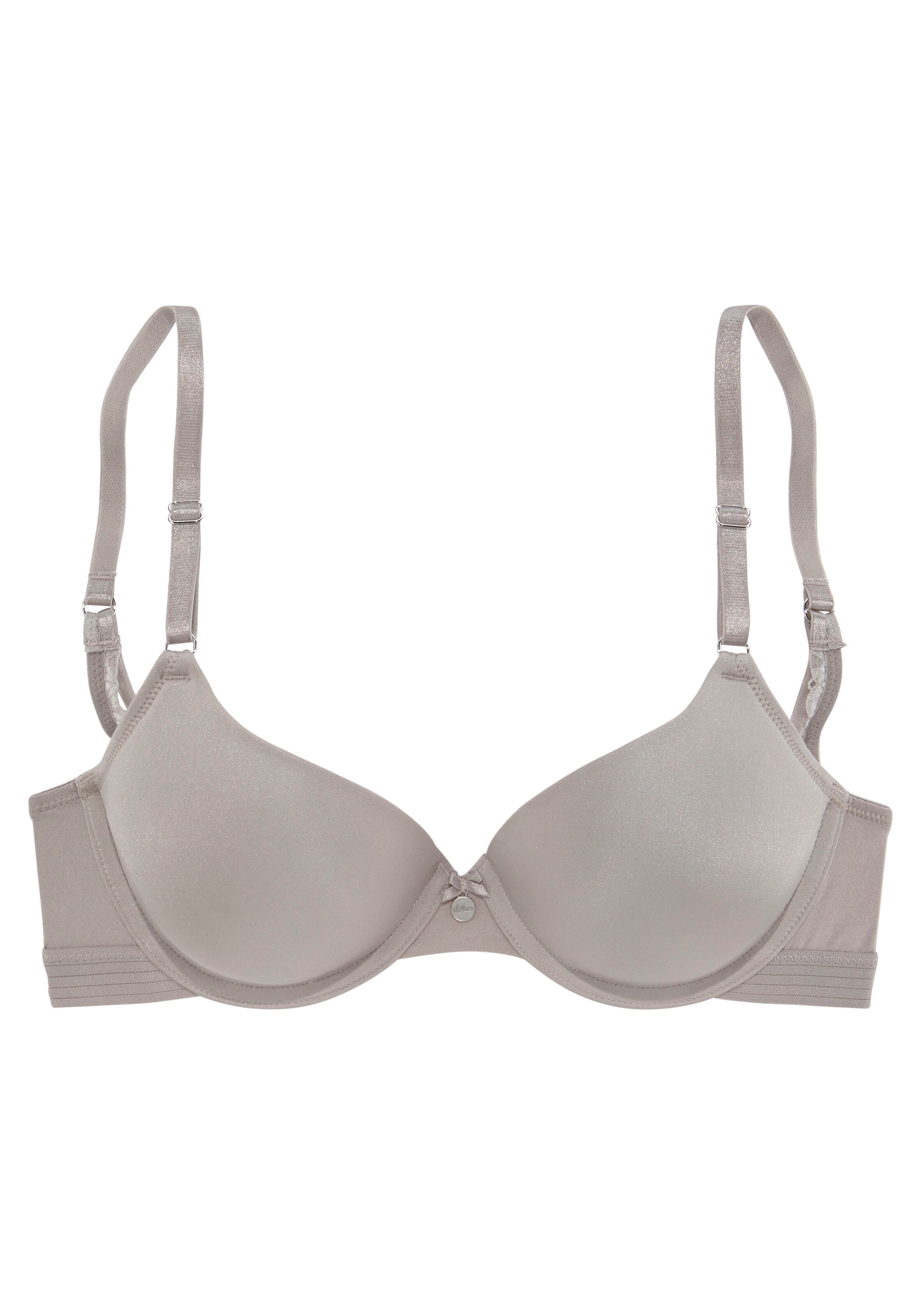 s.Oliver Бюстгальтер в Серый: спереди