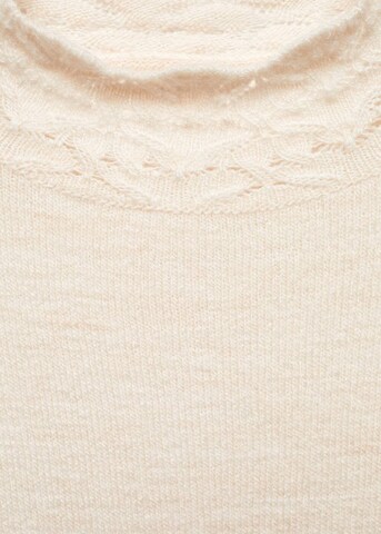 MANGO Pullover 'Pepa' i beige