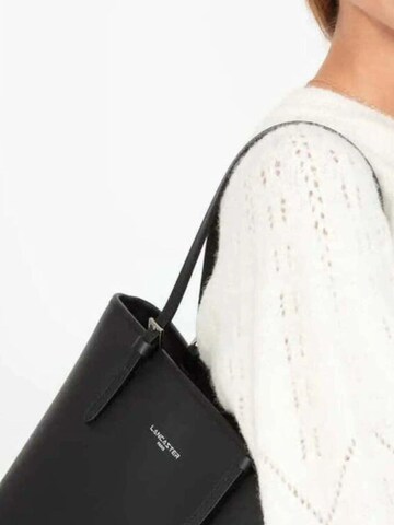 juoda LANCASTER Paris Pirkinių krepšys 'Lancaster Sac cabas épaule Zippée M Smooth Noir'