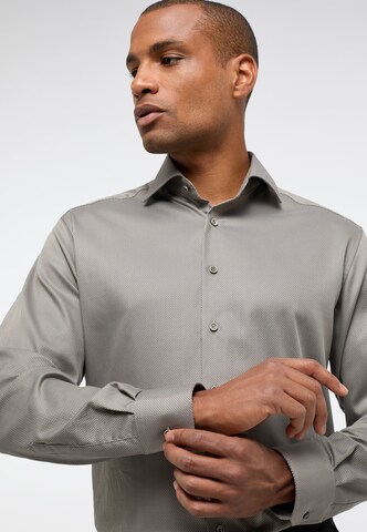 ETERNA Regular fit Button Up Shirt in Grey