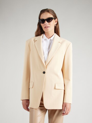 HUGO Blazers 'Agura' in Beige: voorkant