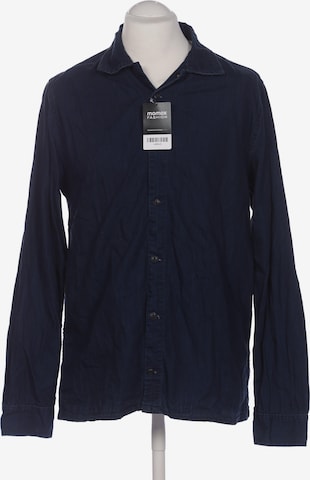 Nudie Jeans Co Hemd XL in Blau: Vorderseite