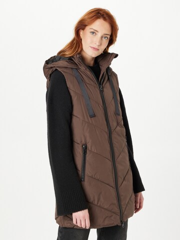 JDY Vest 'SKYLAR' in Brown: front