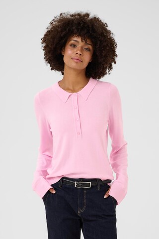 CULTURE Pullover 'CUEbba Annemette' in Pink: Vorderseite