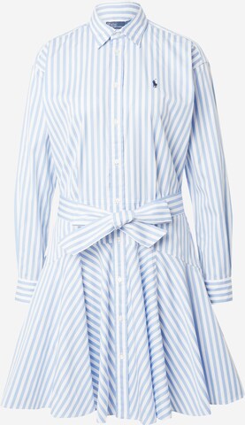 Polo Ralph Lauren Shirt dress in White: front