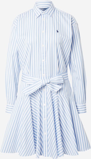 Polo Ralph Lauren Robe-chemise en bleu marine / bleu clair / blanc, Vue avec produit