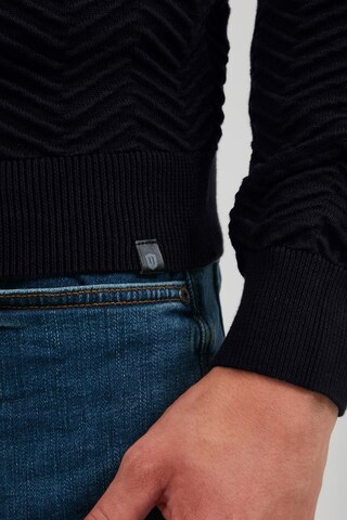 INDICODE JEANS Knit Cardigan 'Banjamino' in Black