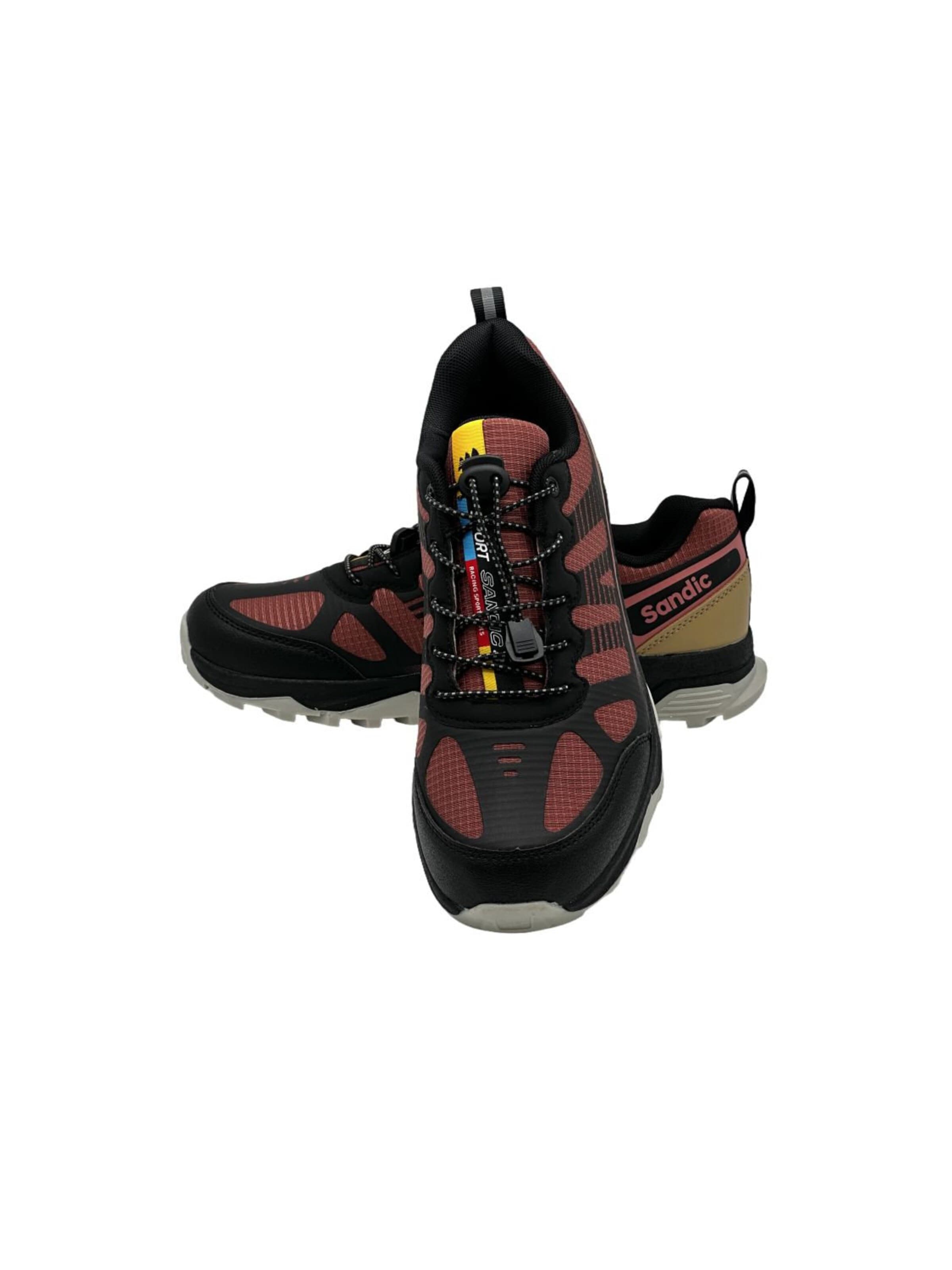 Nowaland Athletic Shoes 'Wanderschuhe' in Red