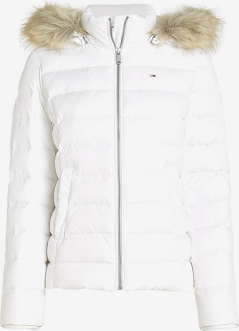 Tommy Jeans Зимняя куртка в Белый: спереди