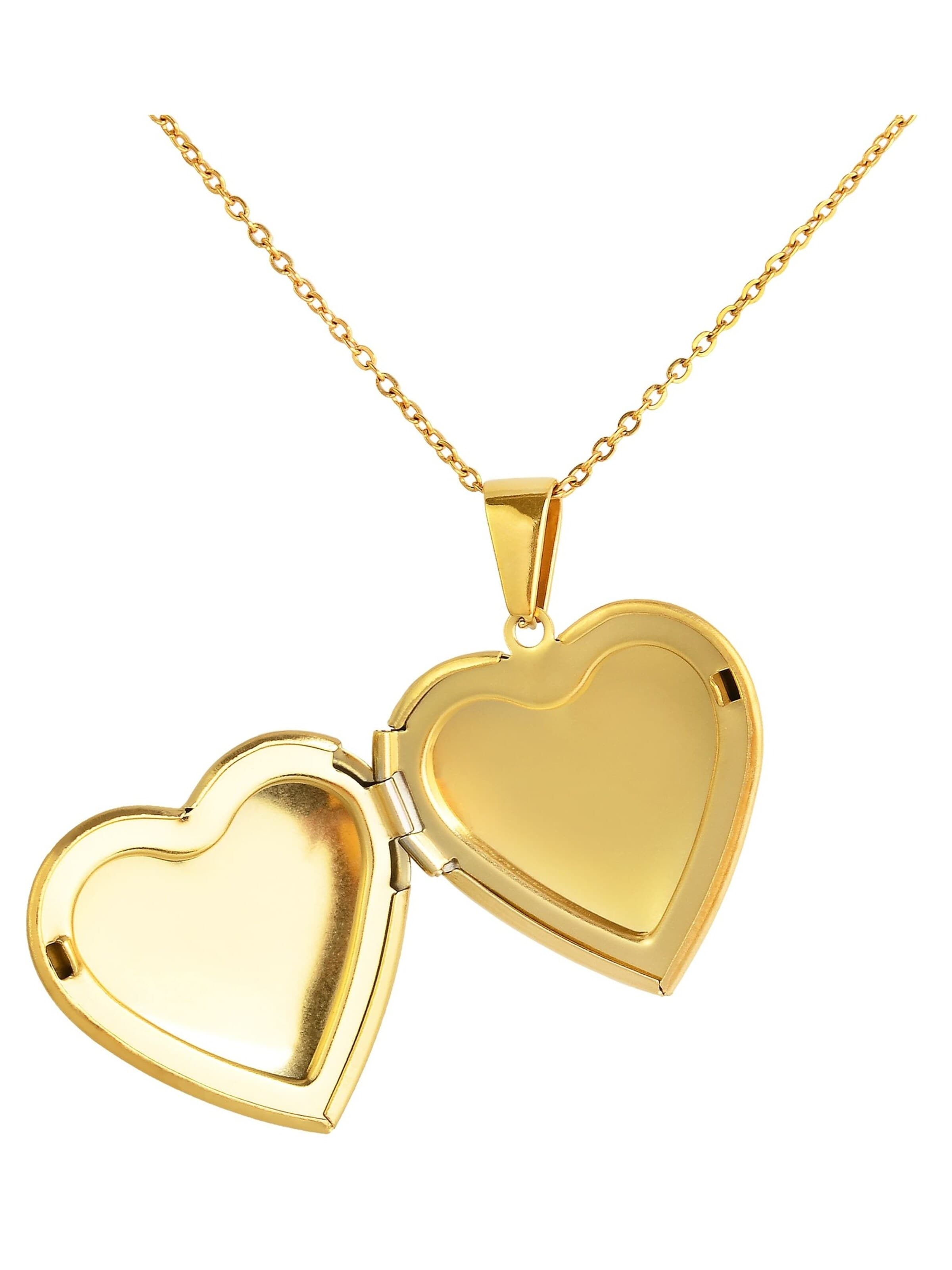 Akzent Pendant 'Melli, langlebig' in Gold: front