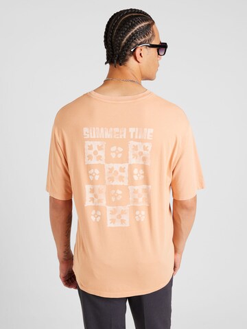 T-Shirt 'JPRBLUANTHONY' JACK & JONES en orange : devant