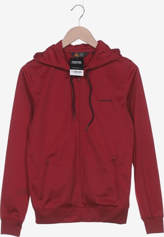 Carhartt WIP Sweatshirt & Zip-Up Hoodie in S in Red: front