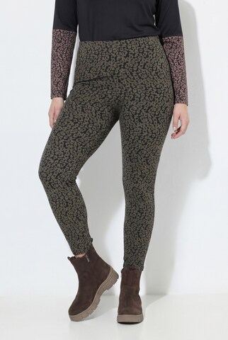 Ulla Popken Skinny Broek in Grijs
