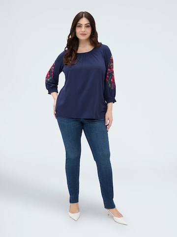 Camicia da donna di Fiorella Rubino in blu